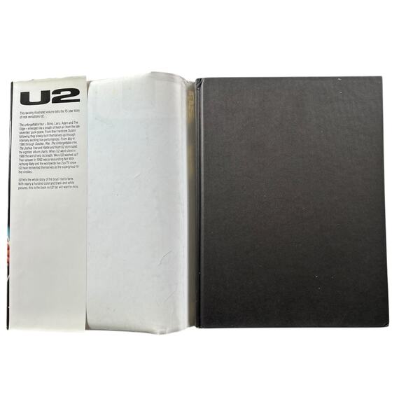 U2 Hardcover Book by Jackie Shirley Longmeadow Press 1992 Zoo TV Era Photos - Picture 6 of 6